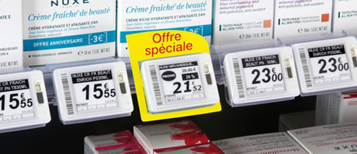 Etiquettes électroniques